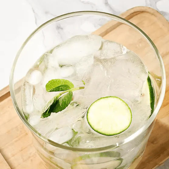 Drink Dispenser with Wooden Stand