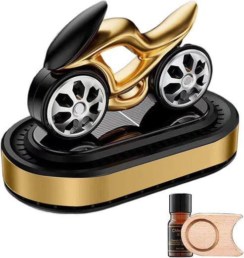 Dynamic Locomotive Solar Car Perfume Diffuser