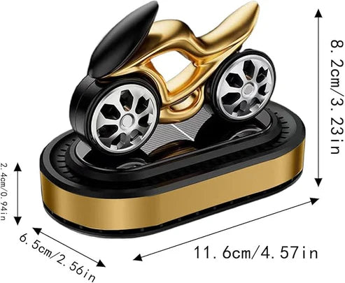 Dynamic Locomotive Solar Car Perfume Diffuser