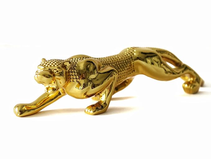 Luxury Cheetah Statue Decor