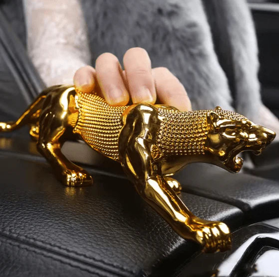 Luxury Cheetah Statue Decor