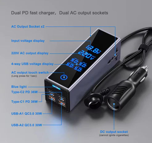 Portable Vehicle Power Converter